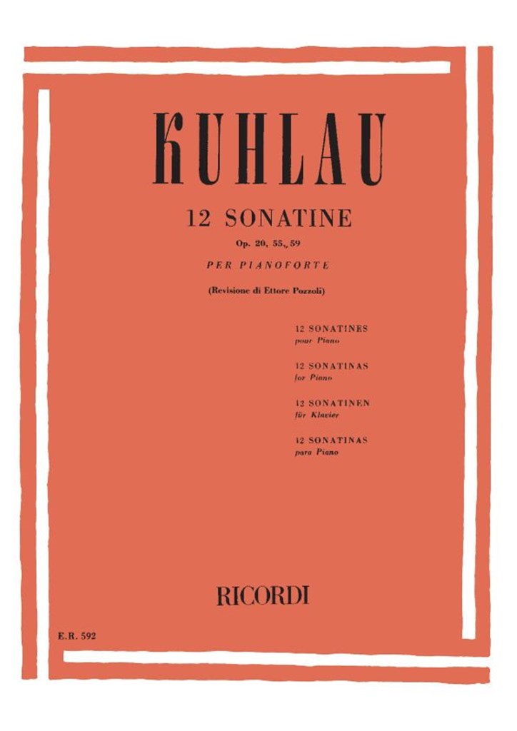 12 Sonatine Op. 20, 55, 59